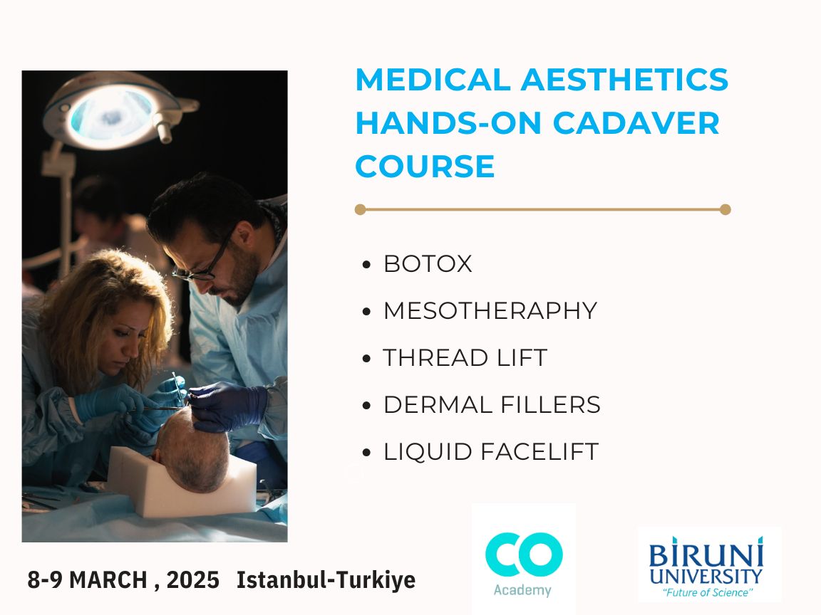 MEDICAL AESTHETICS CADAVER  2025